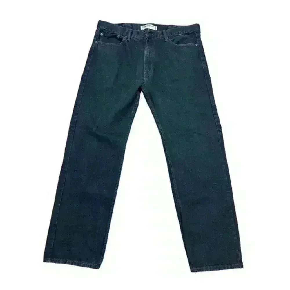 Levi’s 505 Straight Fit Black Denim‎ Jeans